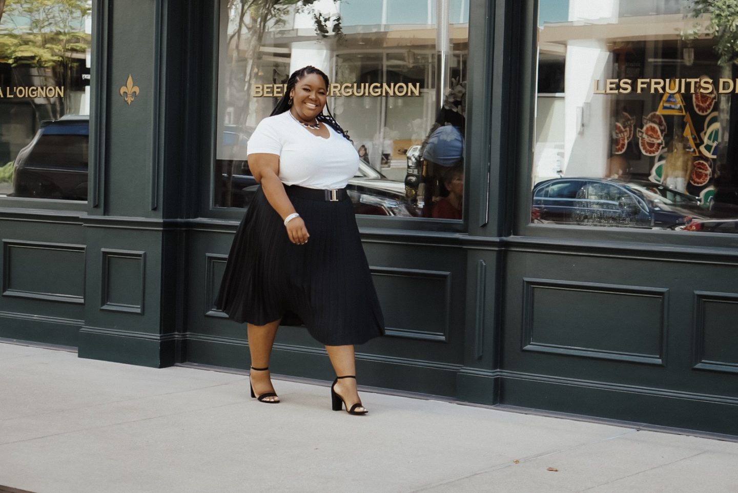 Plus Size Pleated Skirts! - From Head To Curve