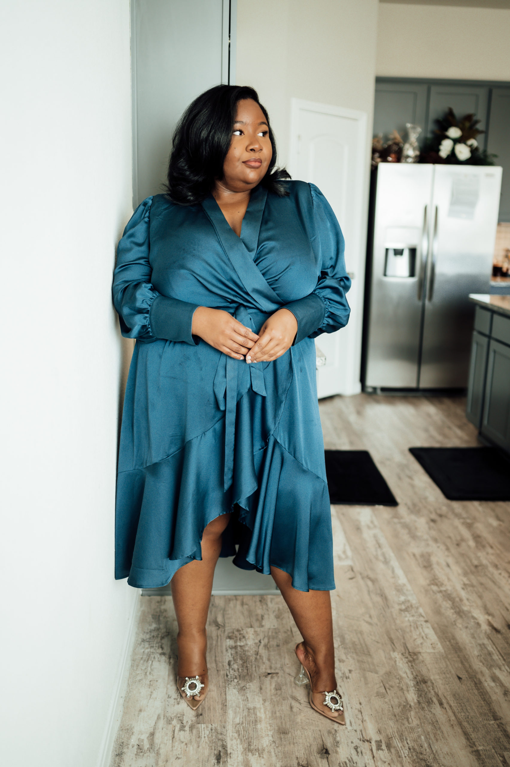 flattering plus size outfit