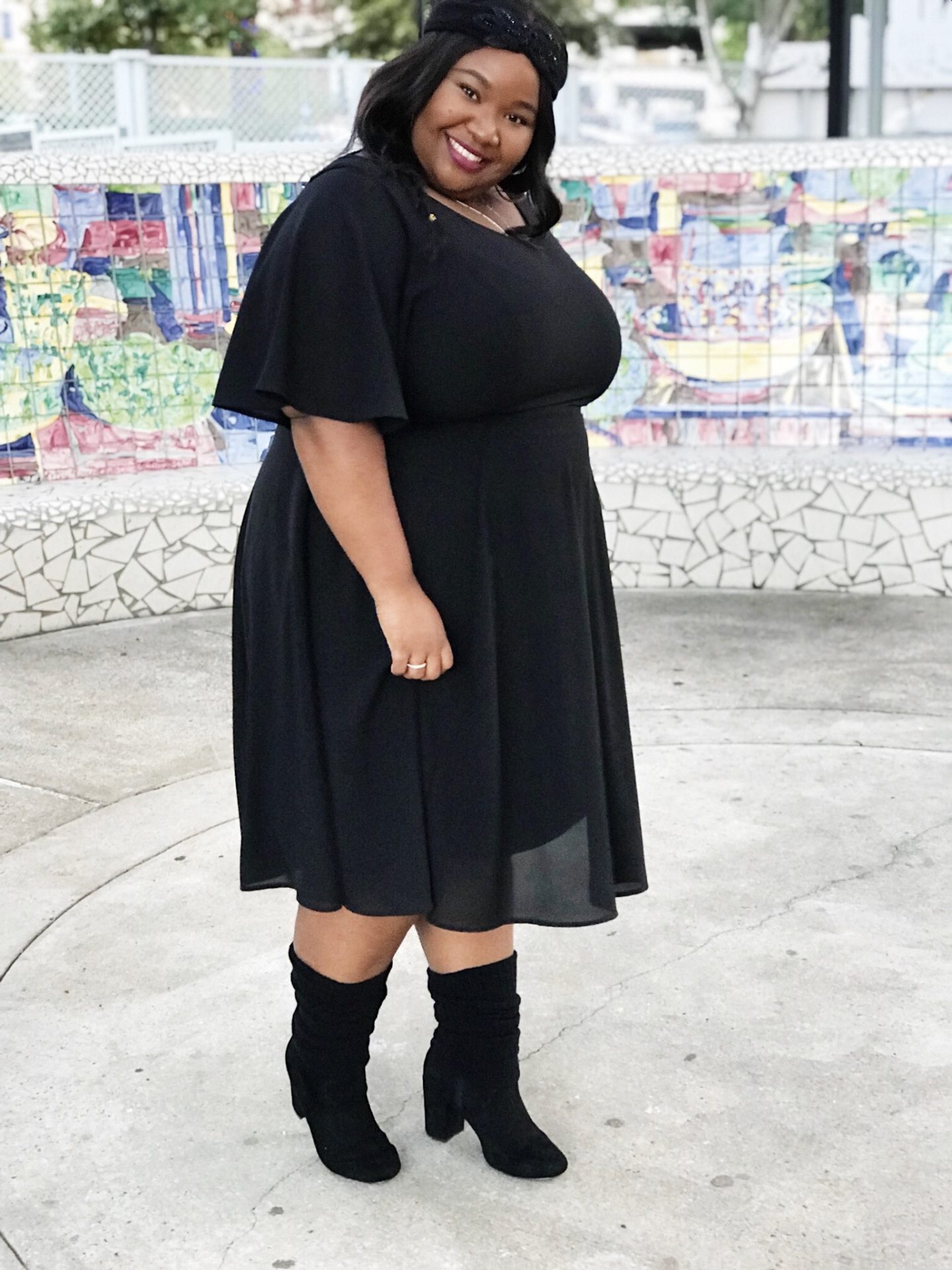 Turning My Back In Fear - A plus size fashion blog