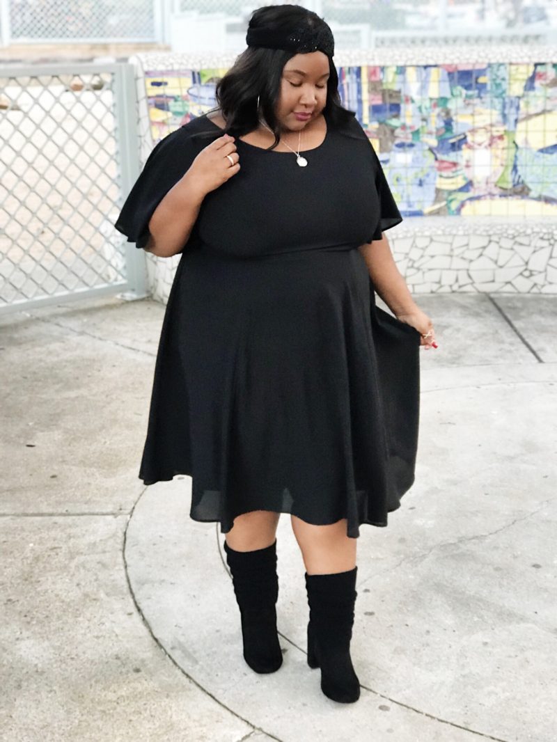 Turning My Back In Fear - A plus size fashion blog