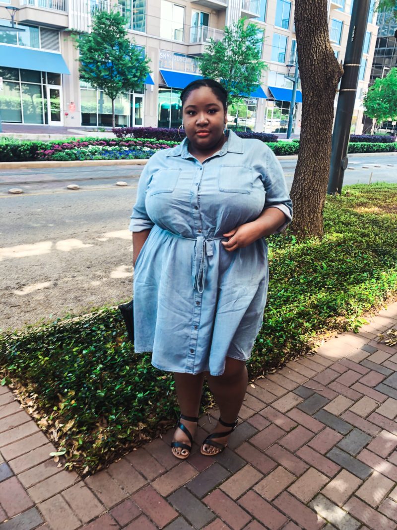 Plus Size Denim Dresses - From Head To Curve