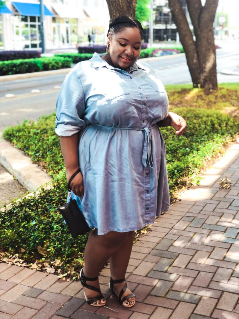 Plus Size Denim Dresses - From Head To Curve