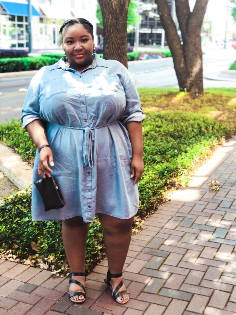 Plus Size Denim Dresses - From Head To Curve