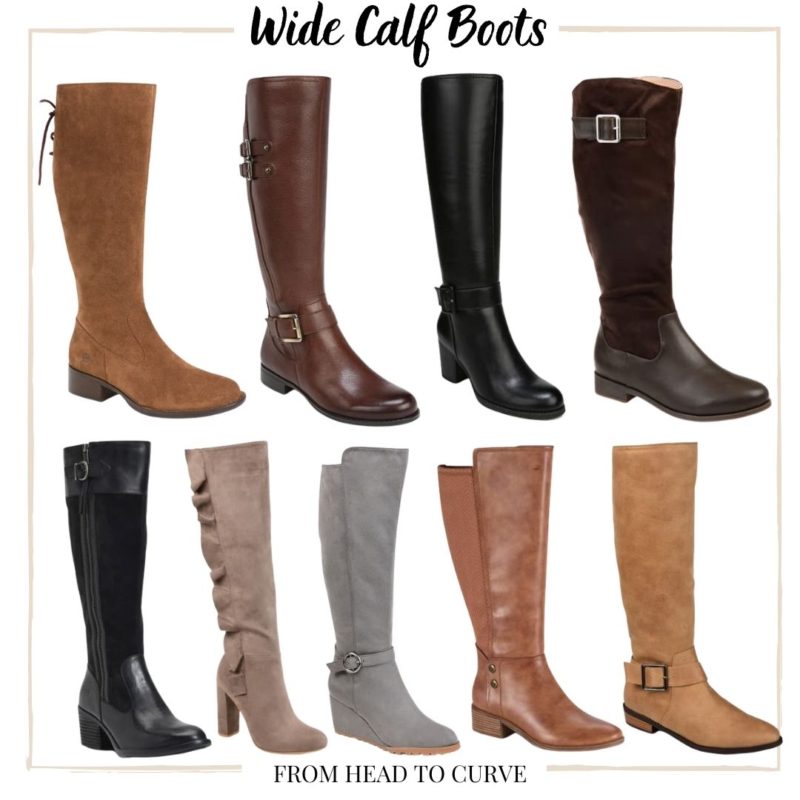 How to Buy Boots for Fall - Wide Width & Wide Calf! - From Head To Curve